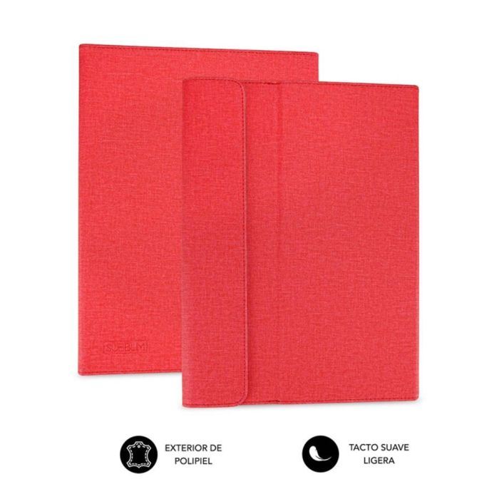 SUBBLIM Funda Stand Tablet Case 10,1" Red 2 SUBBLIM Funda Stand Tablet Case 10,1" Red 2