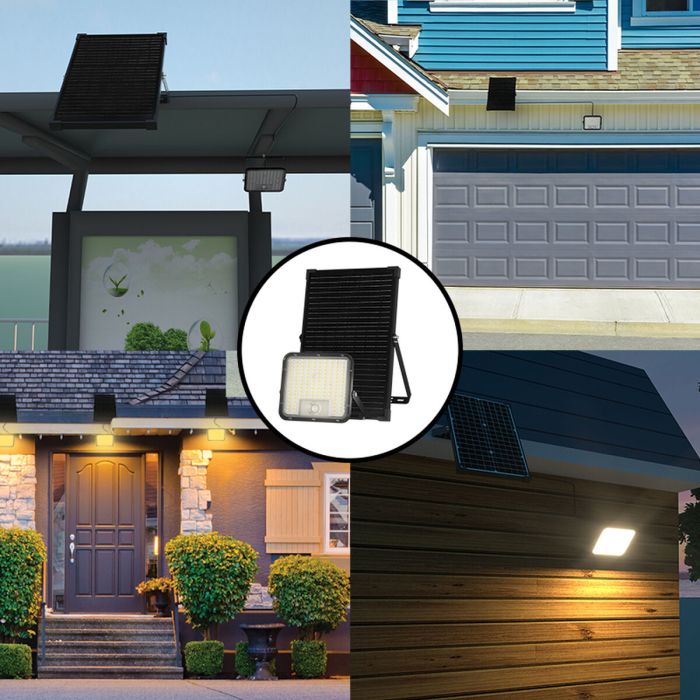 Lámpara solar Velamp CUBE 9.600 lm 60 W 3000 K Natural Blanco Cálido 2
