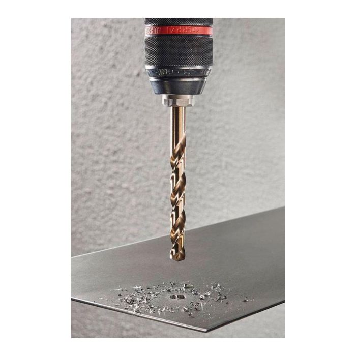 Wolfcraft Juego de 6 Brocas para Metal HSS Cobalto Rectificadas, Ø2-8 mm 1 Wolfcraft Juego de 6 Brocas para Metal HSS Cobalto Rectificadas, Ø2-8 mm 1