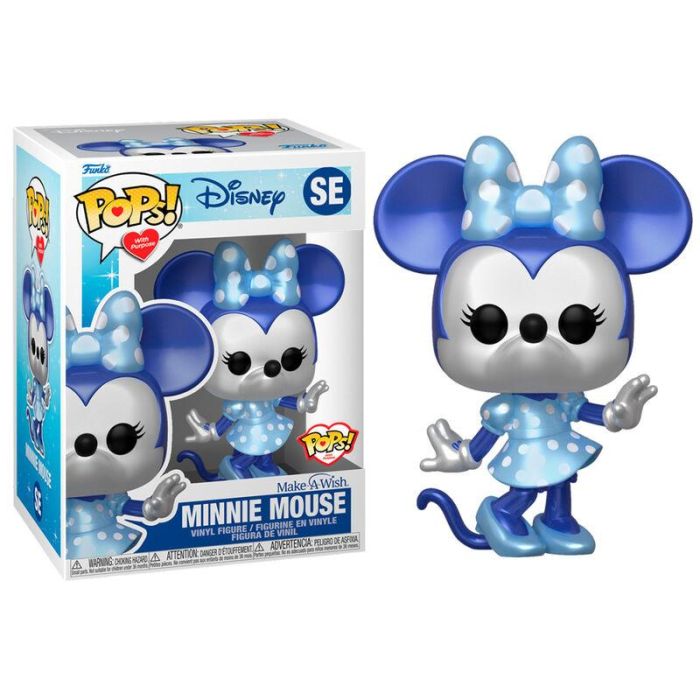 Funko Pop Disney Minnie Mouse Edición Especial Make A Wish - Figura de Vinilo de 9 cm con Caja Original 0 Funko Pop Disney Minnie Mouse Edición Especial Make A Wish - Figura de Vinilo de 9 cm con Caja Original 0