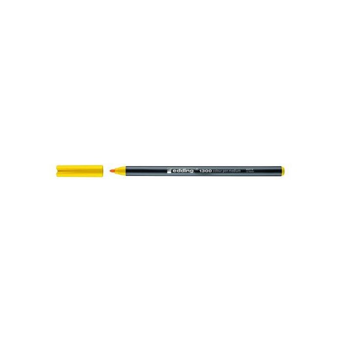 Rotulador Fibra Edding 1300 Amarillo (Set de 10)