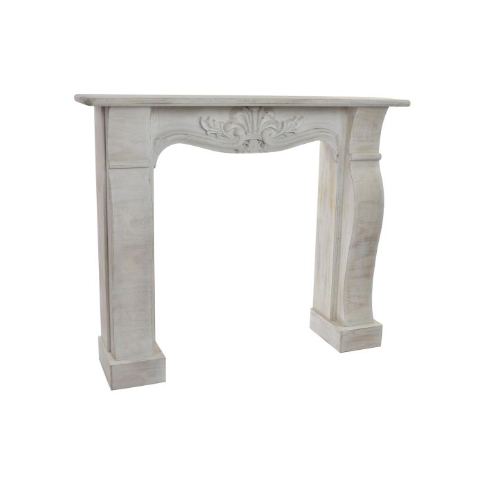 Frontal Chimenea Cottage DKD Home Decor Blanco 26.5 x 105 x 123 cm