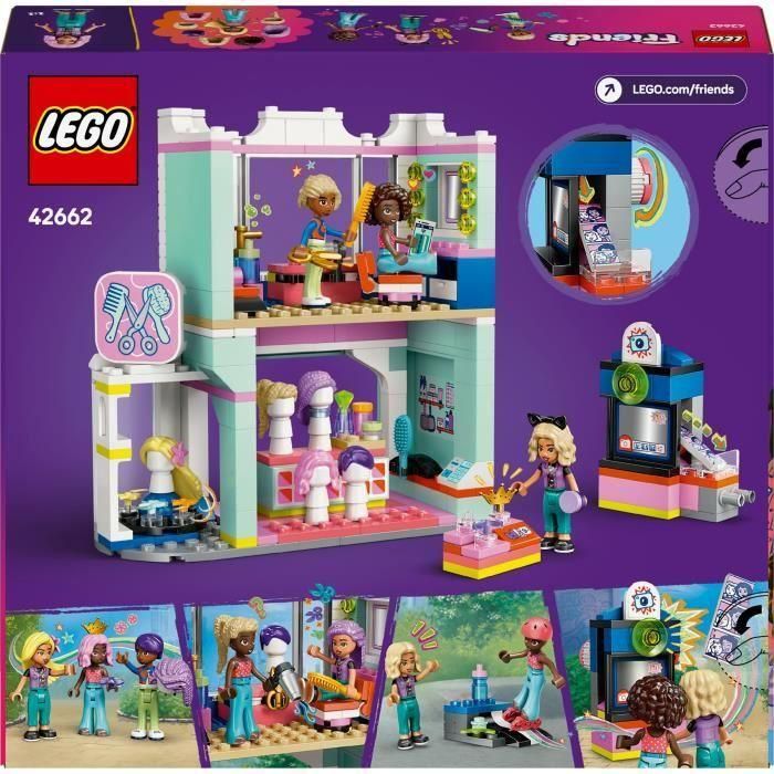 LEGO Friends 42662 Set de construcción de peluquería y tienda de accesorios 5 LEGO Friends 42662 Set de construcción de peluquería y tienda de accesorios 5