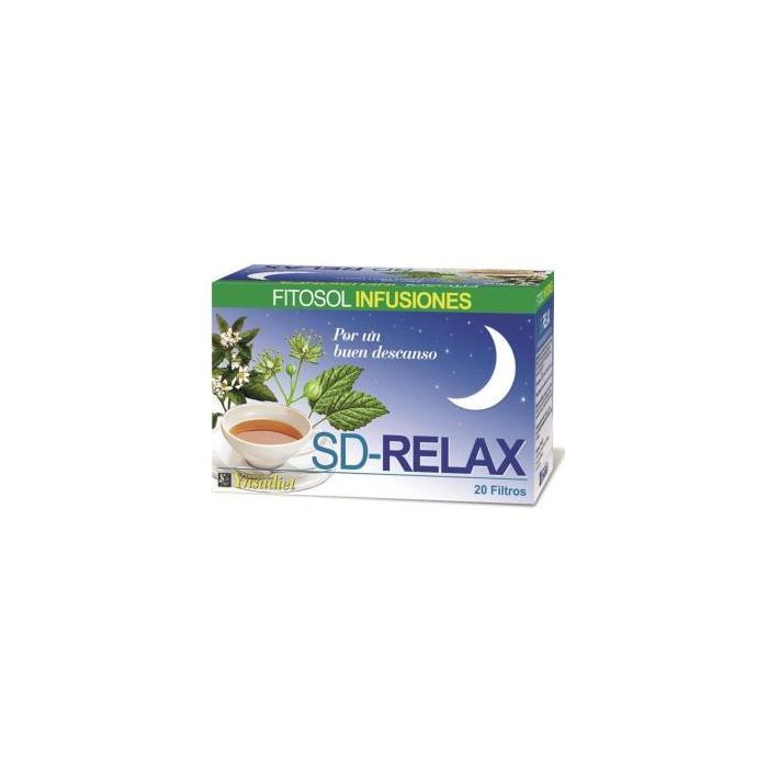 Fitosol Infusión Relajante con Melisa, Azahar y Tila, 20 Filtros – Ayuda natural para la relajación