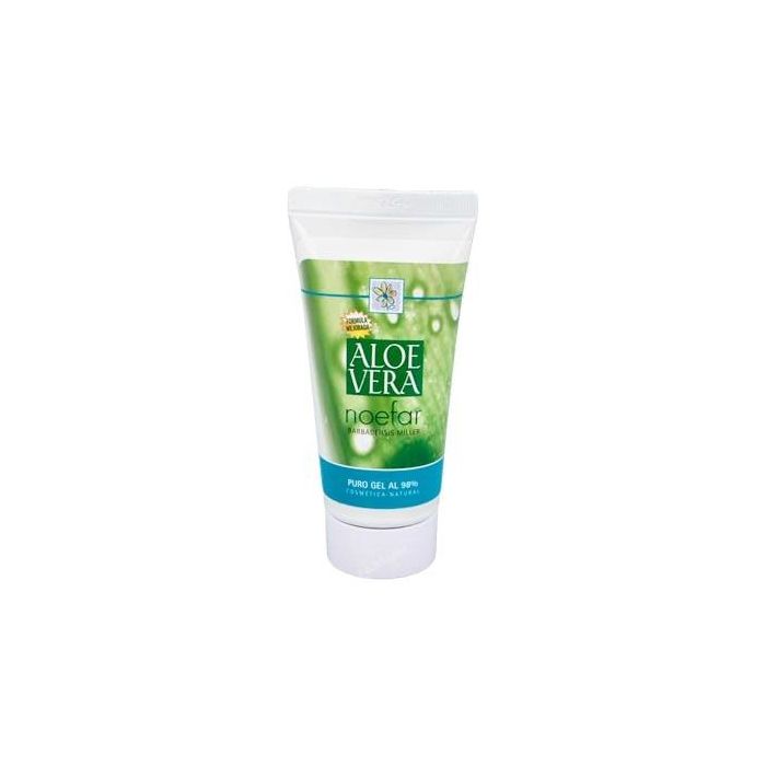 Noefar Aloe Vera Gel 50ml Hidratante para Piel, Nutritivo y Natural