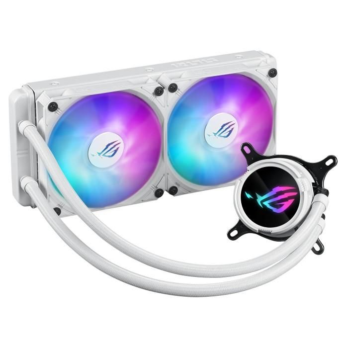 ASUS ROG Strix LC III 240 ARGB White Edition Kit de Refrigeración Líquida 12 cm Blanco - 90RC00S2-M0UAY0 2