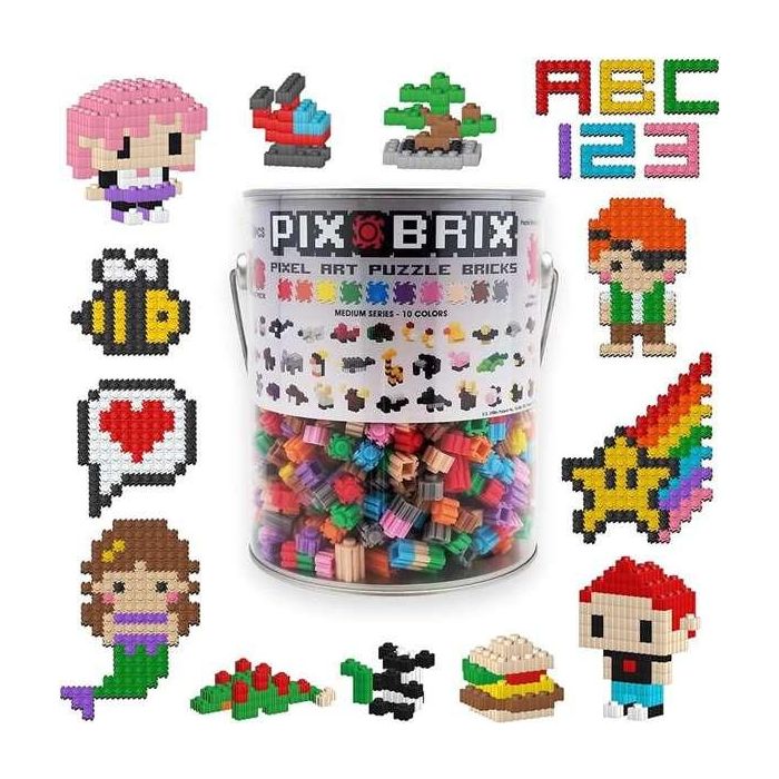 Puzzle pix brix pixel art botes metalicos 1500 pzas. col surt. gama media. novedosa forma de hacer construcciones en 2d y 3D - modelos surtidos 1 Puzzle pix brix pixel art botes metalicos 1500 pzas. col surt. gama media. novedosa forma de hacer construcciones en 2d y 3D - modelos surtidos 1