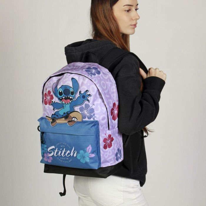 Mochila hs fan 2.2 lilo y stitch skate 31 x18 x44 cm 2 Mochila hs fan 2.2 lilo y stitch skate 31 x18 x44 cm 2