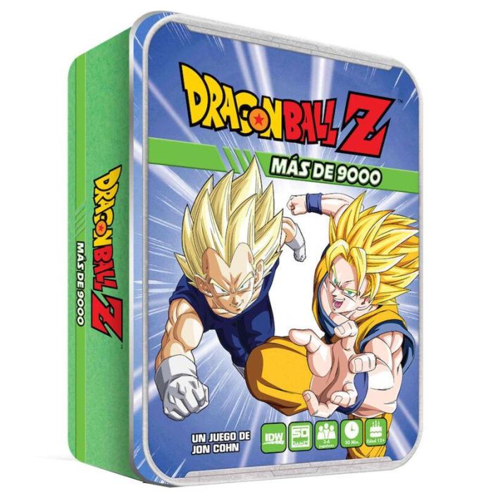 SD GAMES Juego de mesa Dragon Ball Z Más de 9000 para 3-6 jugadores, +12 años, 30 minutos