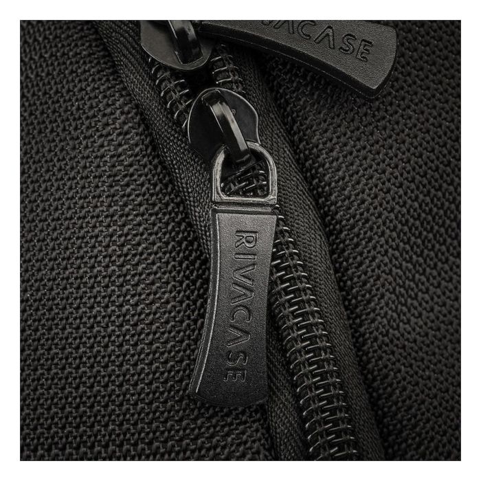 Rivacase Mochila 8460 Tegel para Portátil de hasta 17.3 Pulgadas, Eco, Negro