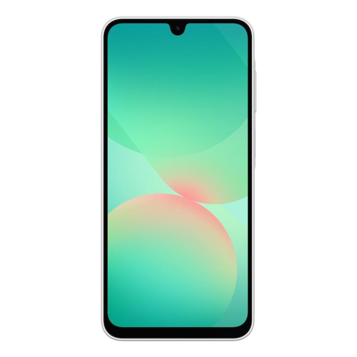 Samsung SM-A266BZWCEUB Smartphone Galaxy A26 5G 8GB RAM 256GB, Pantalla 6.7" Super AMOLED 120Hz, Cámara 50MP OIS, IP67, Blanco 1 Samsung SM-A266BZWCEUB Smartphone Galaxy A26 5G 8GB RAM 256GB, Pantalla 6.7" Super AMOLED 120Hz, Cámara 50MP OIS, IP67, Blanco 1