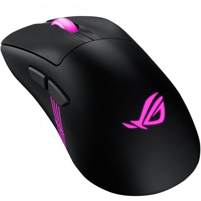 Asus Ratón de Juego ROG Keris II Origin BLK 90MP04A0-BMUA00 RF Wireless + Bluetooth + USB Type-A Óptico 42000 DPI Negro 9