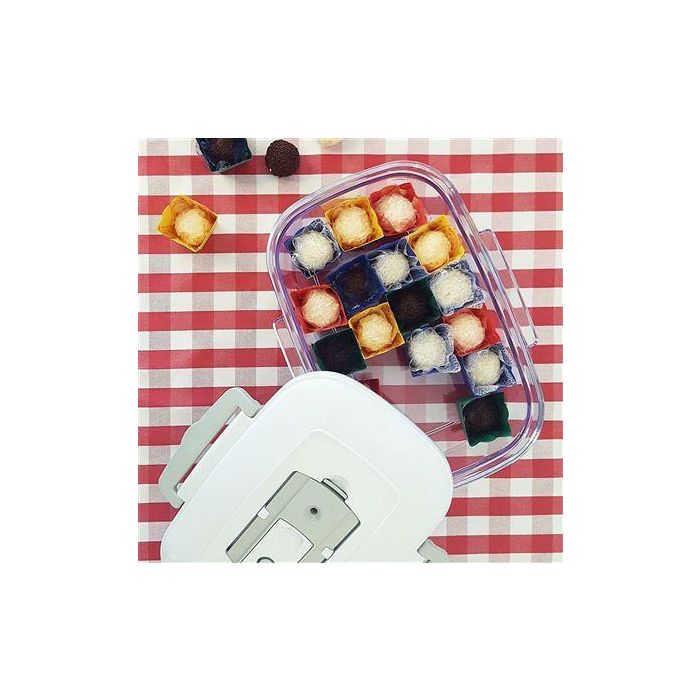 Magic Vac ACO1093 Recipiente Rectangular 1L para Envasado al Vacío 13