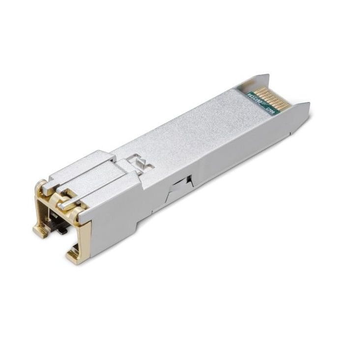 TP-LINK Modulo 10GBASE-T RJ45 SFP+. Transceptor de cobre RJ45 de 10 Gbps, Plug and Play con ranura SFP+, compatible con DDM 3