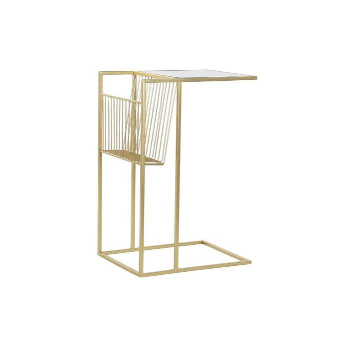 Revistero Glam DKD Home Decor Dorado 35 x 71 x 48 cm