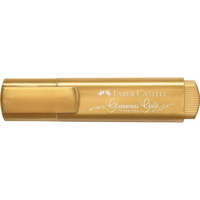 Marcador Fluor Faber-Castell Textliner 1546 Metalico Oro (Set de 10) 2