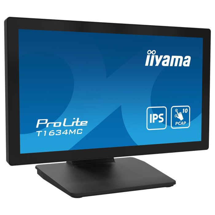 iiyama T1634MC-B1S Monitor Táctil 15.6" Full HD LED Negro 1920 x 1080 HDMI DP VGA Retail 2