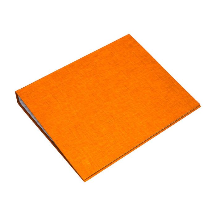 Carpeta De 4 Anillas 25 mm Mixtas Liderpapel Folio Carton Forrado Paper Coat Naranja 5