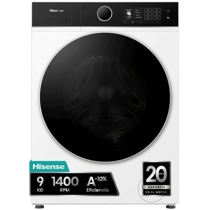 Lavadora Hisense WF5I9043BWFS 9 kg 0 Lavadora Hisense WF5I9043BWFS 9 kg 0