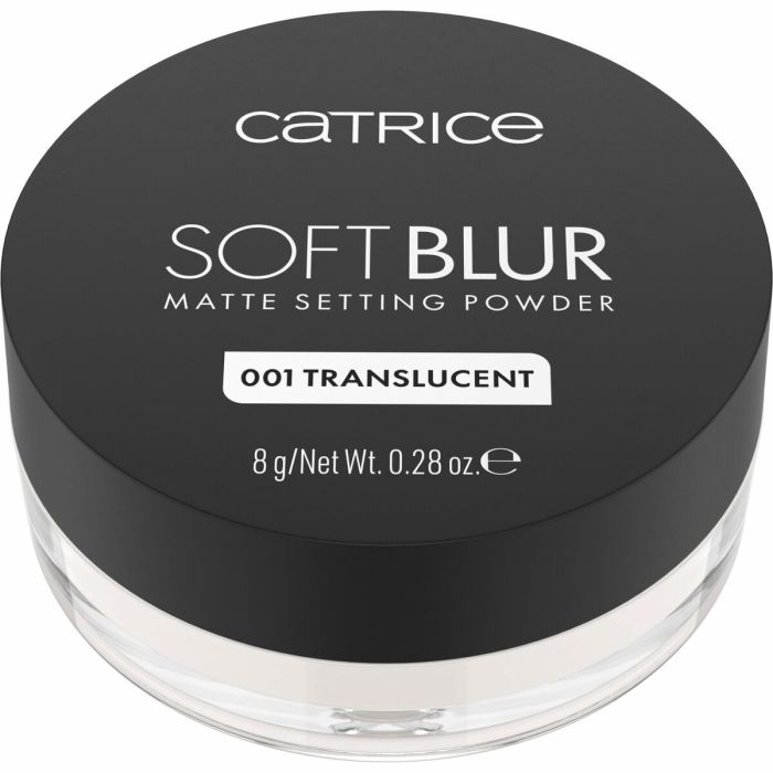 Polvos Fijadores de Maquillaje Catrice SOFT BLUR Nº 001-Translucent 8 g 7