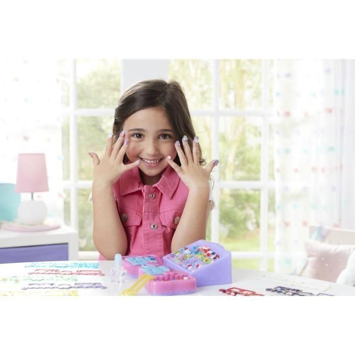 Epoch Aquabeads Estudio de Uñas con más de 60 Diseños para Niños de 4+ Años - 26x24x6 cm 5