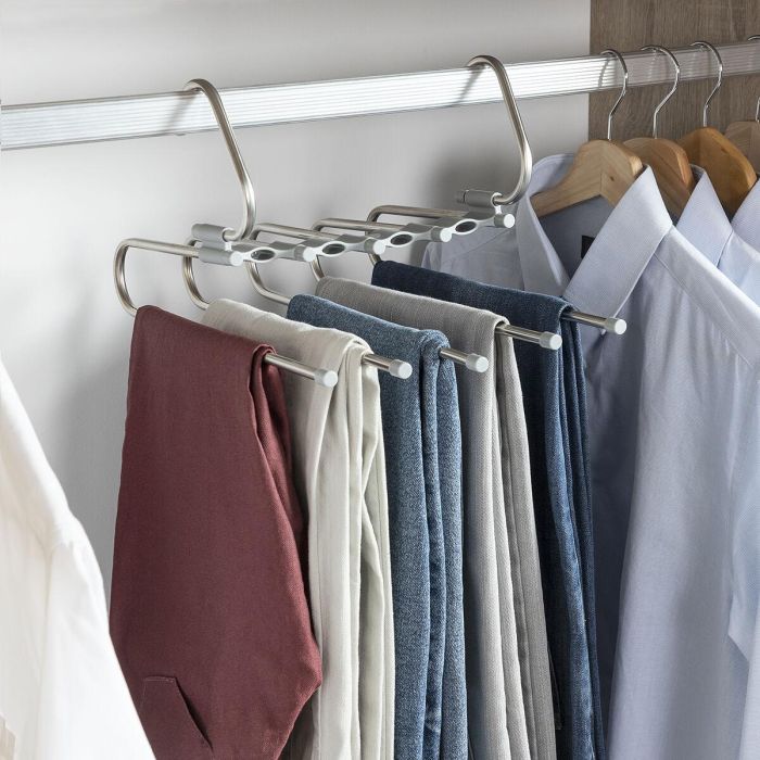 Percha Múltiple para Pantalones 5 en 1 Havser InnovaGoods Percha Múltiple para Pantalones 5 en 1 Havser InnovaGoods