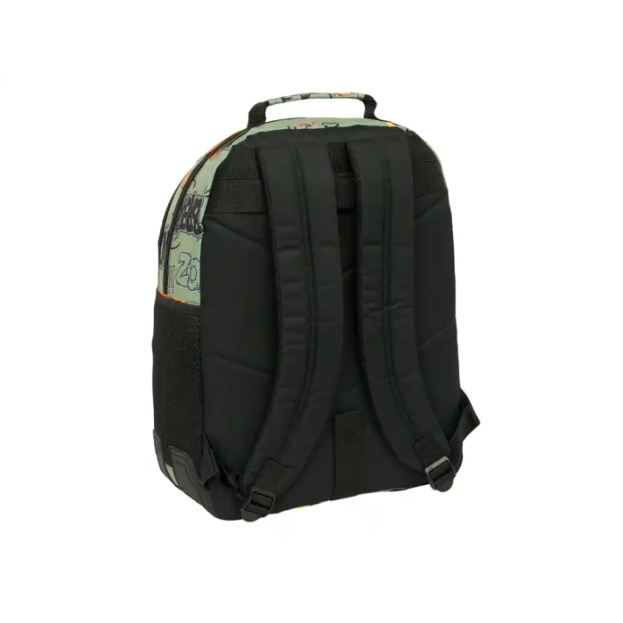 Safta Mochila Doble con Cantoneras Adaptable a Carro Graffiti 420x320x150 mm 1 Safta Mochila Doble con Cantoneras Adaptable a Carro Graffiti 420x320x150 mm 1