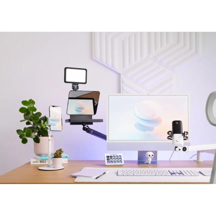 Elgato 10WAD9901 Prompter 9" (22.9 cm) con Pantalla 1024x600 Píxeles para Streaming y Creación de Contenido 5