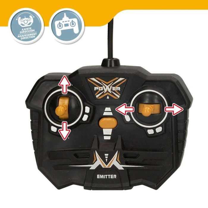 Excavadora Radio Control Speed & Go 1:24 4 Unidades 4