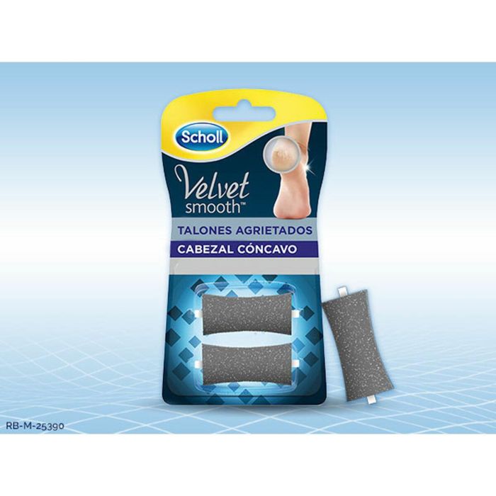 Scholl Velvet Smooth Lima Talones Agrietados Recambio 1 Scholl Velvet Smooth Lima Talones Agrietados Recambio 1