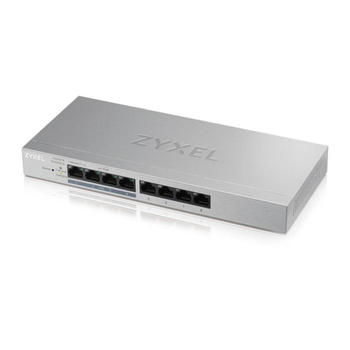 Zyxel GS1200-8HP v2 Gestionado Gigabit Ethernet (10/100/1000) Energía sobre Ethernet (PoE) Gris 1 Zyxel GS1200-8HP v2 Gestionado Gigabit Ethernet (10/100/1000) Energía sobre Ethernet (PoE) Gris 1