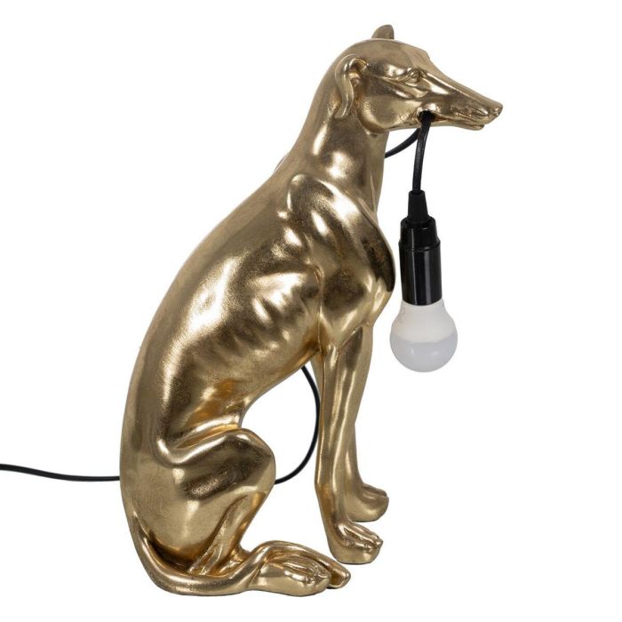 Lámpara de mesa Perro Dorado 40 W 220-240 V 25,5 x 16,5 x 36 cm 3 Lámpara de mesa Perro Dorado 40 W 220-240 V 25,5 x 16,5 x 36 cm 3