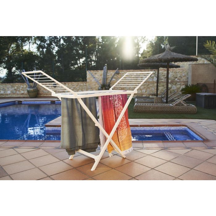 Dem Tendedero Resina Elio 20M Blanco 172x220x50.5 cm (3 Unidades)