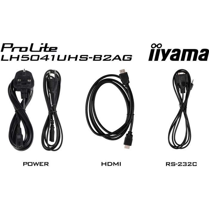 iiyama LH5041UHS-B2AG Pantalla LED 50" (127cm) 4K Ultra HD LCD para Señalización Digital 24/7 9 iiyama LH5041UHS-B2AG Pantalla LED 50" (127cm) 4K Ultra HD LCD para Señalización Digital 24/7 9