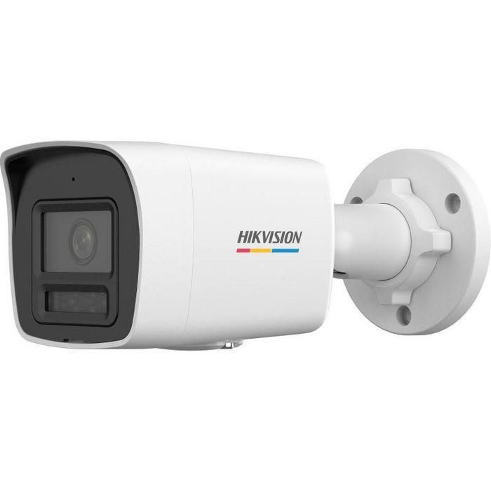 Hikvision Cámara IP bullet 4MP 2.8mm ColorVu Smart Hybrid Light WDR IP67 IR/Luz Blanca 30m PoE