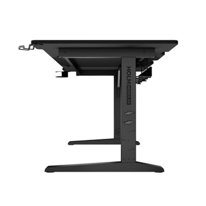 GENESIS NDS-2251 Escritorio Gaming Modular Holm 180 cm Negro, Altura Ajustable, LED RGB, Ergonómico, Gestión de Cables 4