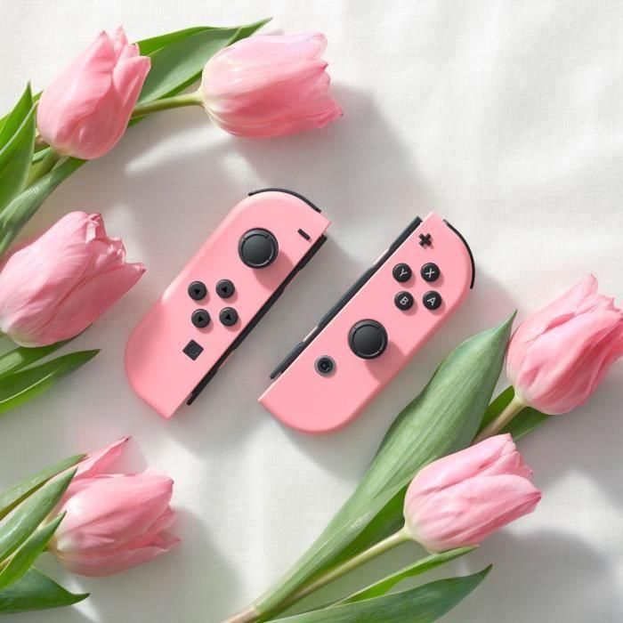 Par de controladores Joy-Con rosa pastel para Nintendo Switch 2