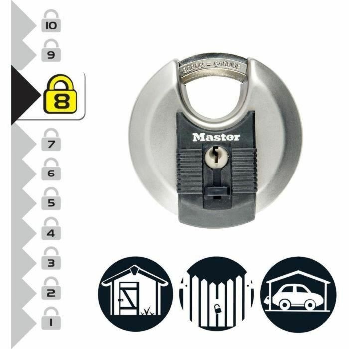 Candado Bluetooth - MASTER LOCK - 4401EURLHEC - Mango largo 4 Candado Bluetooth - MASTER LOCK - 4401EURLHEC - Mango largo 4