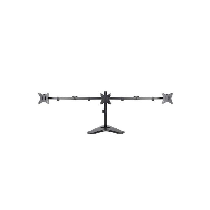 TOOQ SOPORTE MESA PANT. GIRA INCLI 3 BRAZOS 17-27 NEGRO TOOQ SOPORTE MESA PANT. GIRA INCLI 3 BRAZOS 17-27 NEGRO