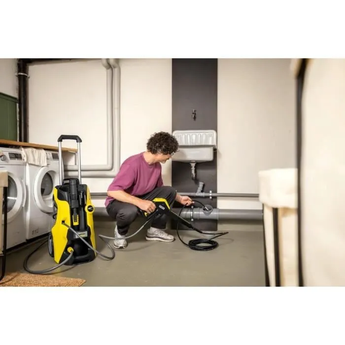 Karcher Desatascador de Desagües 15 m con Juego de Boquillas 3