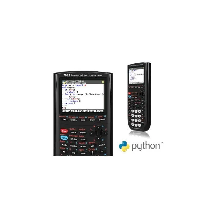 Texas Instruments Python TI-82 Advanced Edition Calculadora Gráfica - Negro 2