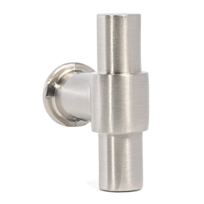 JANDEL Zmk T Tirador de Mueble Tipo Asa 50mm, Acabado Níquel 1