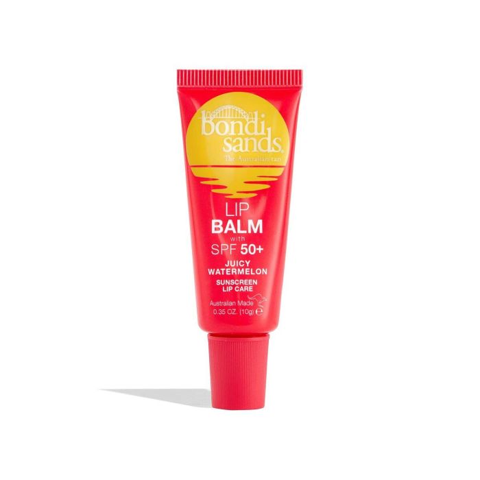 Bondi Sands #juici watermelon Bálsamo Labial SPF 50+ Hidratante para Labios Secos, Protege y Alivia, Sin Sulfatos, Cruelty Free, 10g