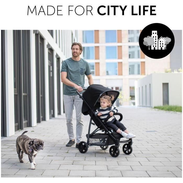 Hauck HAU4007923148457 Cochecito Compacto Rapid 4 Ruedas Negro para Bebés 3 Hauck HAU4007923148457 Cochecito Compacto Rapid 4 Ruedas Negro para Bebés 3