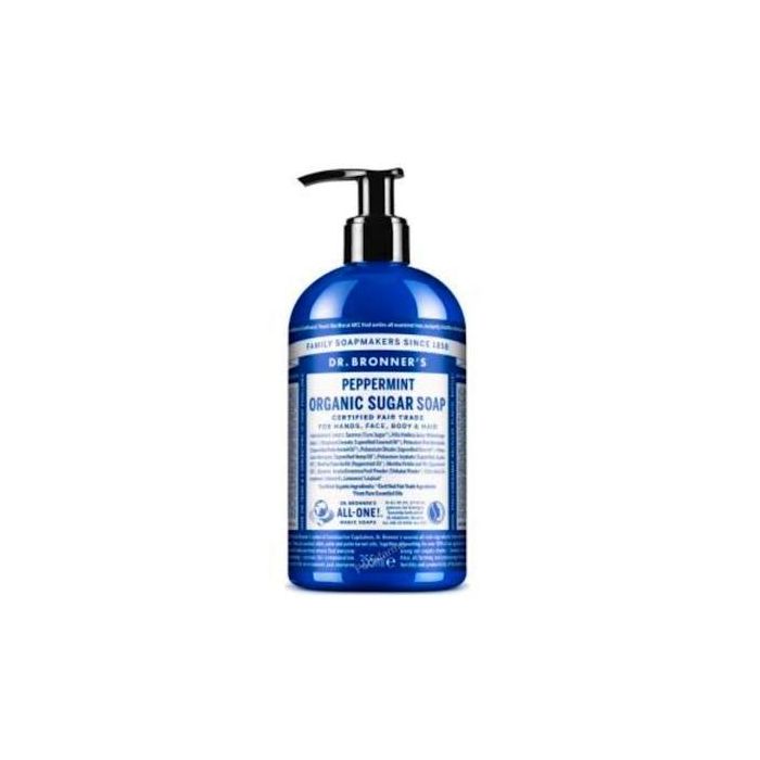 Dr. Bronner's Jabones de Azúcar Menta 355 mL