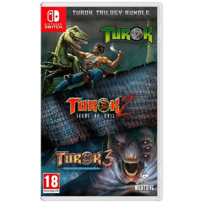 Paquete de la trilogía de Turok - Juego para Nintendo Switch 0 Paquete de la trilogía de Turok - Juego para Nintendo Switch 0