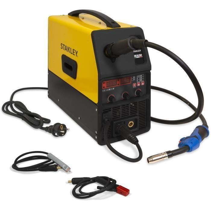 Soldadora inverter STANLEY VIP 200A multiproceso 4 en 1 1 Soldadora inverter STANLEY VIP 200A multiproceso 4 en 1 1