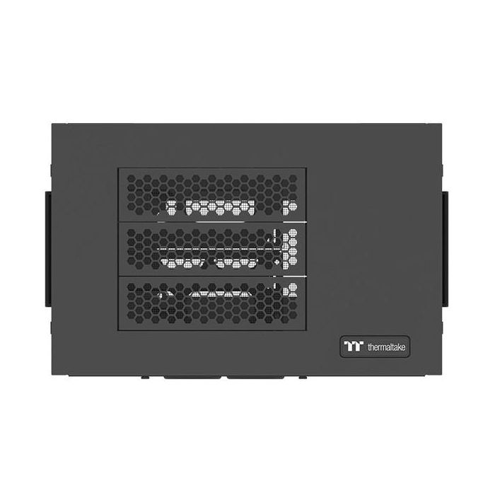 Thermaltake AX100 Estante PC Negro para ventiladores 120/140mm y radiador 480mm, soporta HDD 2.5/3.5" 1