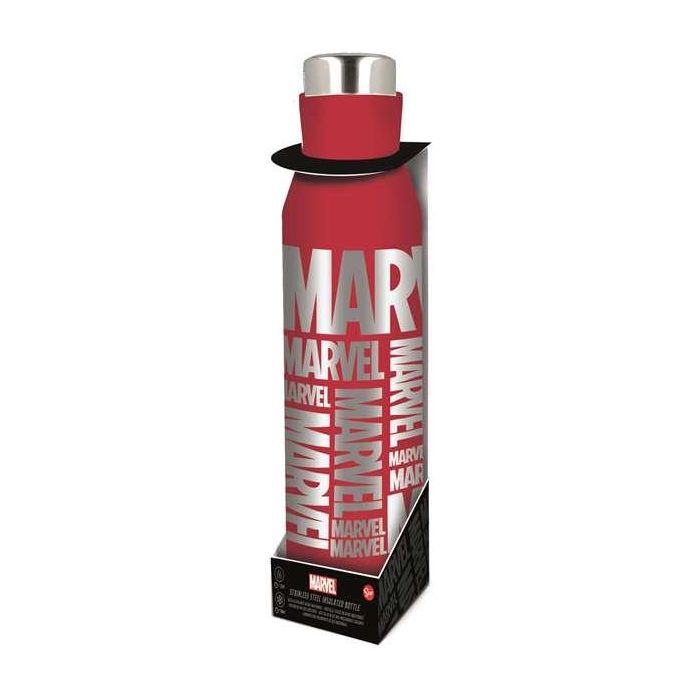 Botella termo de acero inoxidable marvel 580 ml. 4 Botella termo de acero inoxidable marvel 580 ml. 4
