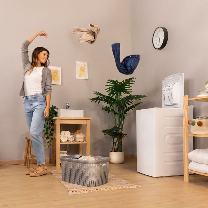 Lavadora Cecotec Bolero DressCode Top Max 80 Inverter A 1300 rpm 8 kg 8